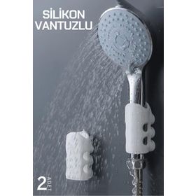 Transformacion 719998 Vantuzlu 2 Adet Duş Başlığı Tutucu
