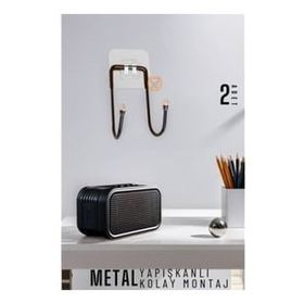 Transformacion 720047 Metal Pratik Yapışkanlı Elbise Askısı