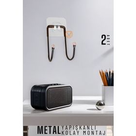 Transformacion 720047 Metal Pratik Yapışkanlı Elbise Askısı