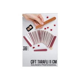 Transformacion 720070 Kullan At Çift Taraflı 36 Adet Solingen Professional Tırnak Törpüsü