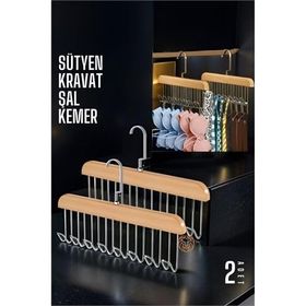 Transformacion 720103 2 Adet Sütyen Şal Kravat Kemer Çanta Dolap İçi Askı