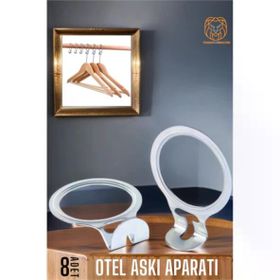 Transformacion 720324 8 Adet Otel Tip Askı Aparatı
