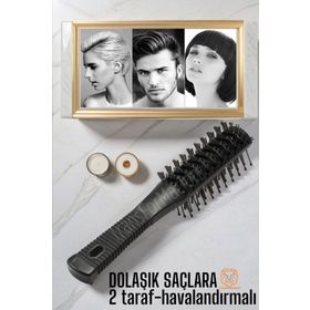 Transformacion 720345 Kavisli Havalandırmalı Nano Dolaşık Saç Tarağı