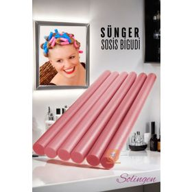 Transformacion 720501 6'lı Solingen Sünger Sosis Gece Bigudisi