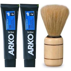 Transformacion Arko Men Cool 2 Adet Tıraş Kremi Tıraş Fırçası Seti