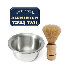 Transformacion Draco 12+2 Adet Ahşap Tıraş Fırçası ve Tas Seti