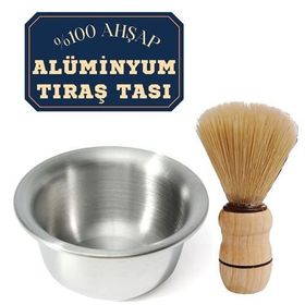 Transformacion Draco 12+2 Adet Ahşap Tıraş Fırçası ve Tas Seti