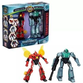 Transformers F8438 Earthspark Terran Twitch ve Robby Malto İkili Aksiyon Figürü Seti