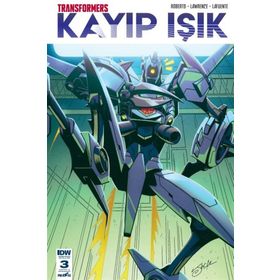 Transformers - Kayıp Işık Bölüm 3 Kapak A - James Roberts