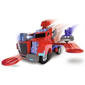 Transformers Optimus Prime Battle Truck Sesli Disk Atan Araç