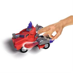 Transformers Optimus Prime Battle Truck Sesli Disk Atan Araç
