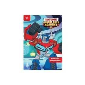 Transformers Rescue Bots Academy Şekillerle Öğreniyorum Faaliyet Kitabı - Doğan Egmont