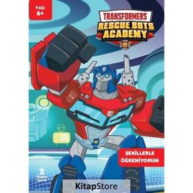Transformers Rescue Bots Academy Şekillerle Öğreniyorum Faaliyet Kitabı - Doğan Egmont