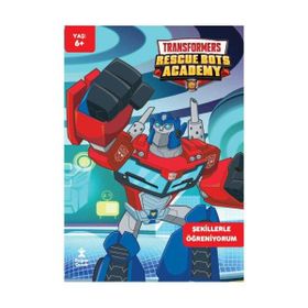 Transformers Rescue Bots Academy Şekillerle Öğreniyorum Faaliyet Kitabı - Doğan Egmont