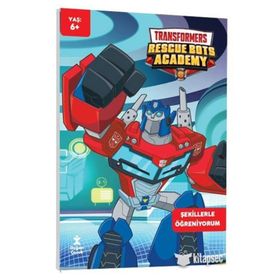 Transformers Rescue Bots Academy Şekillerle Öğreniyorum Faaliyet Kitabı - Doğan Egmont