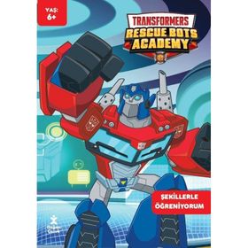 Transformers Rescue Bots Academy Şekillerle Öğreniyorum Faaliyet Kitabı - Doğan Egmont