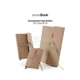 Transotype 135 Yaprak A5 Sensebook Flap Defter