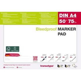 Transotype N:25001 A4 Pad 75 gr 50 Yaprak Markör Blok