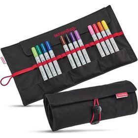Transotype Sensebag 18'li Çanta Siyah Marker Kalem Çantası