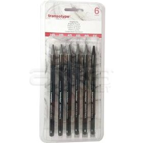 Transotype Woodless 6'lı Grafit Kalem Seti