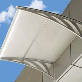 Transpaforza 1.10 200x100 Beyaz Kapı Üstü Sundurma