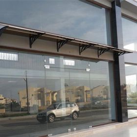 Transpaforza 1.10 200x100 Bronz Kapı Üstü Sundurma