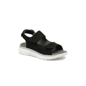 Travel Soft TRV1870.Z1FX Siyah Kadın Sandalet