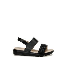 Travel Soft TRV2348.Z3FX Siyah Kadın Comfort Sandalet