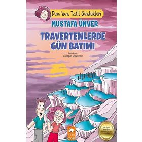 Travertenlerde Gün Batımı - Mustafa Ünver