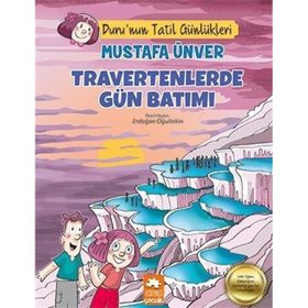 Travertenlerde Gün Batımı - Mustafa Ünver