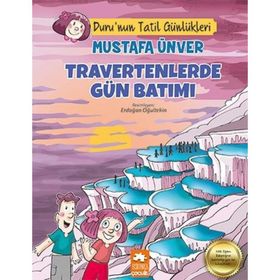 Travertenlerde Gün Batımı - Mustafa Ünver