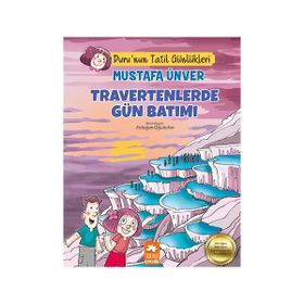 Travertenlerde Gün Batımı - Mustafa Ünver