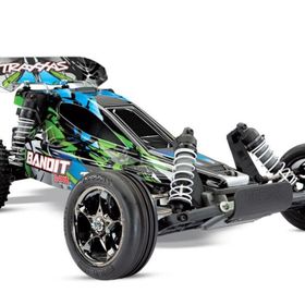 Traxxas Bandit VXL Brushless 2WD RTR 1/10 TQi & TSM Elektrikli Rc Yeşil Model Araba