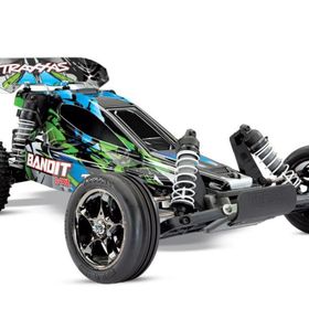 Traxxas Bandit VXL Brushless 2WD RTR 1/10 TQi & TSM Elektrikli Rc Yeşil Model Araba