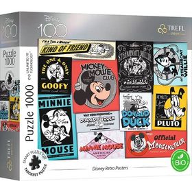 Trefl 1000 Parça Disney Retro Posters Puzzle