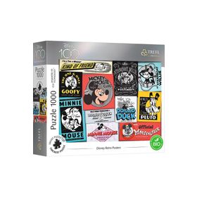 Trefl 1000 Parça Disney Retro Posters Puzzle