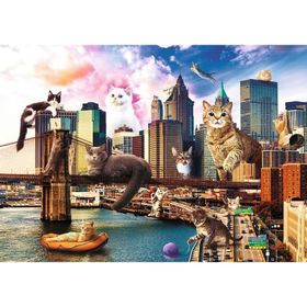 Trefl 1000 Parça New York'taki Kediler Puzzle