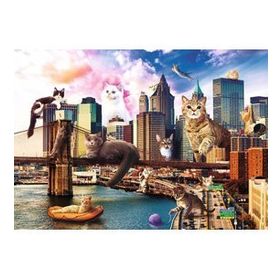 Trefl 1000 Parça New York'taki Kediler Puzzle