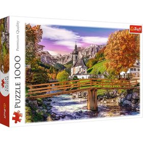 Trefl 10623 Yetişkinler ve 12 Yaş Üzeri Çocuklar için 1000 Parça Üstün Kalite Çok Renkli Sonbahar Bavyera Puzzle