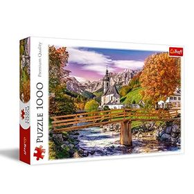 Trefl 10623 Yetişkinler ve 12 Yaş Üzeri Çocuklar için 1000 Parça Üstün Kalite Çok Renkli Sonbahar Bavyera Puzzle