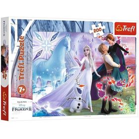 Trefl 13265 Magic Sister's World Disney Frozen 2 200 Parça Puzzle