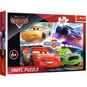 Trefl 15356 160 Parça Disney Cars 3 Çocuk Puzzle