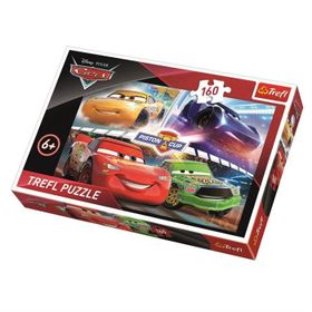 Trefl 15356 160 Parça Disney Cars 3 Çocuk Puzzle