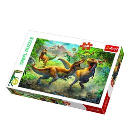 Trefl 15360 160 Parça Fighting Tyrannosaurs Puzzle