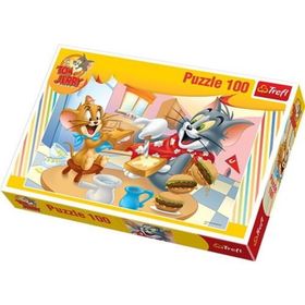 Trefl 16196 Tom ve Jerry 100 Parça Çocuk Puzzle