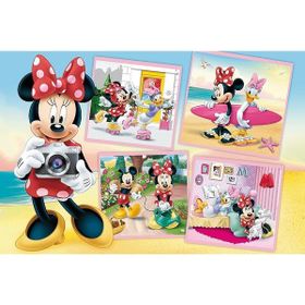 Trefl 17360 Lovely Minnie Disney Minnie 60 Parça Çok Renkli Puzzle