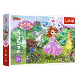 Trefl 30 Parça Sophia İn The Garden, Disney Sophia The First Puzzle