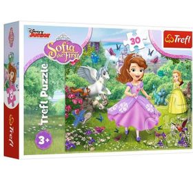 Trefl 30 Parça Sophia İn The Garden, Disney Sophia The First Puzzle