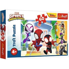 Trefl 60 Parça 17371 Spiday And His Amazing Friends Puzzle