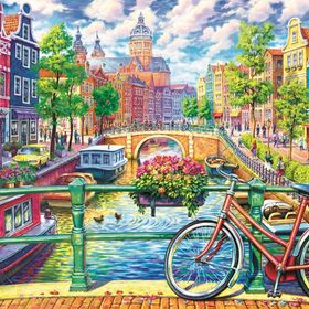 Trefl Amsterdam Canal 1500 Parça Puzzle